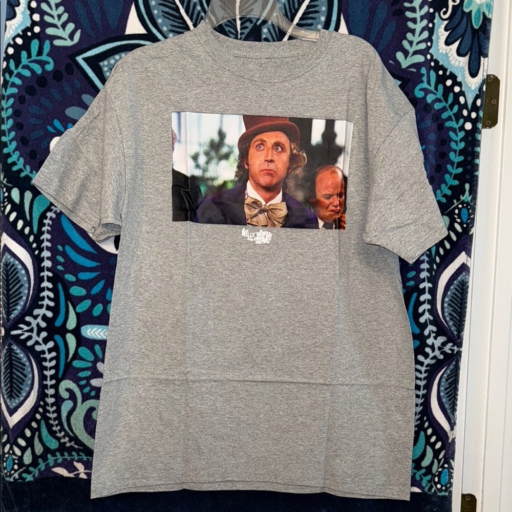 NWT Willy Wonka Graphic T-Shirt L